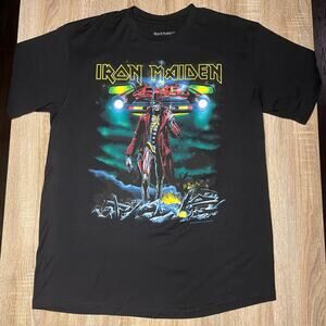 Iron Maiden The Future Past Tour 2023 Official Tour TShirt Black Large